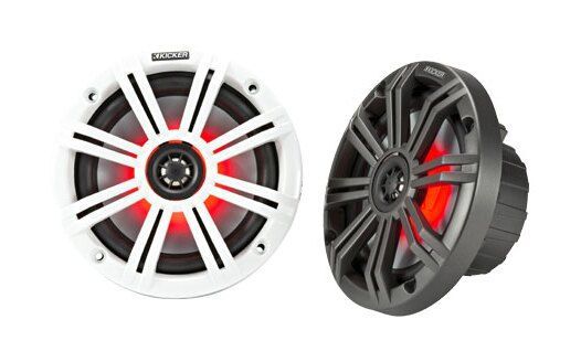 Kicker 6.5" 4-Ohm Speakers w/RGB undefined