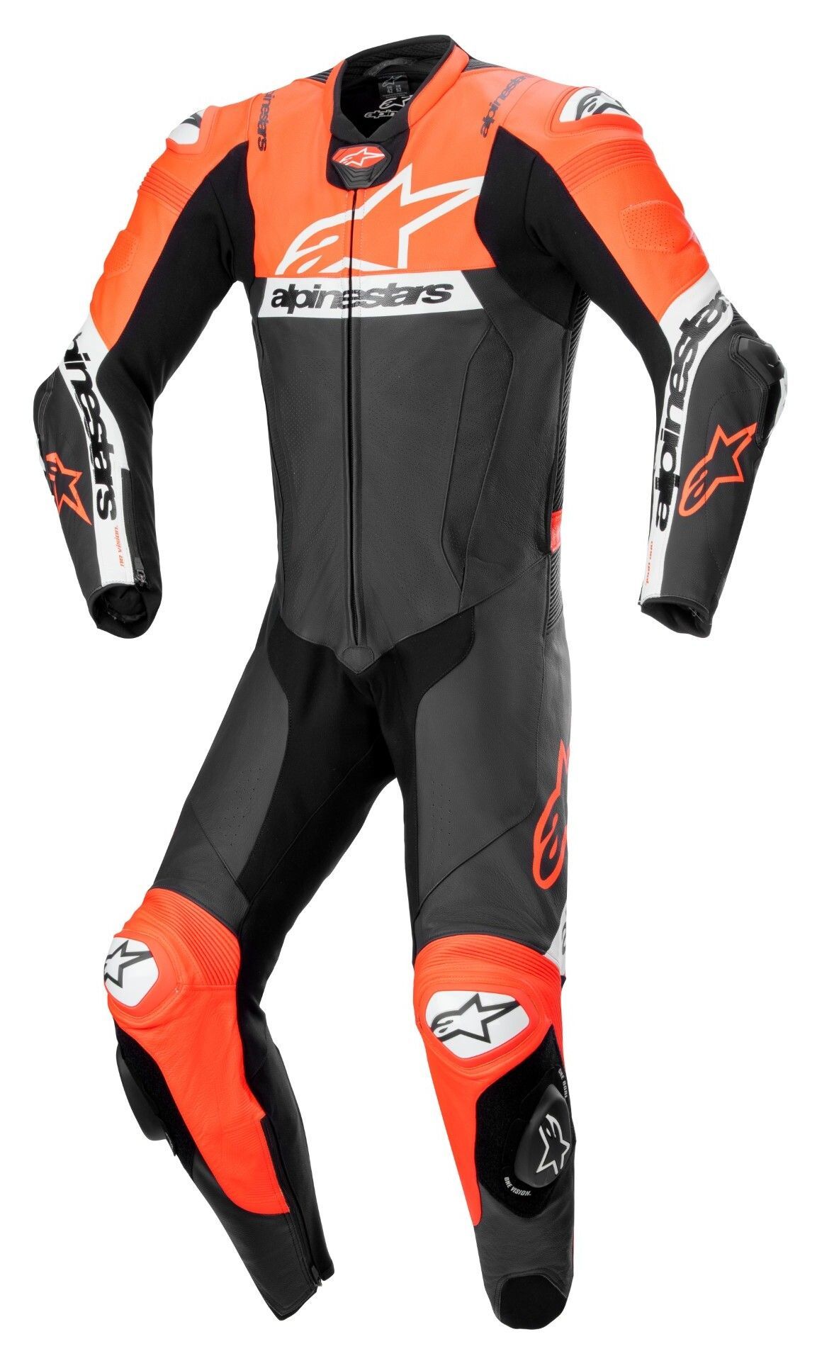 ALPINESTARS MISSILE V2 WARD 1PC BKWHR 58