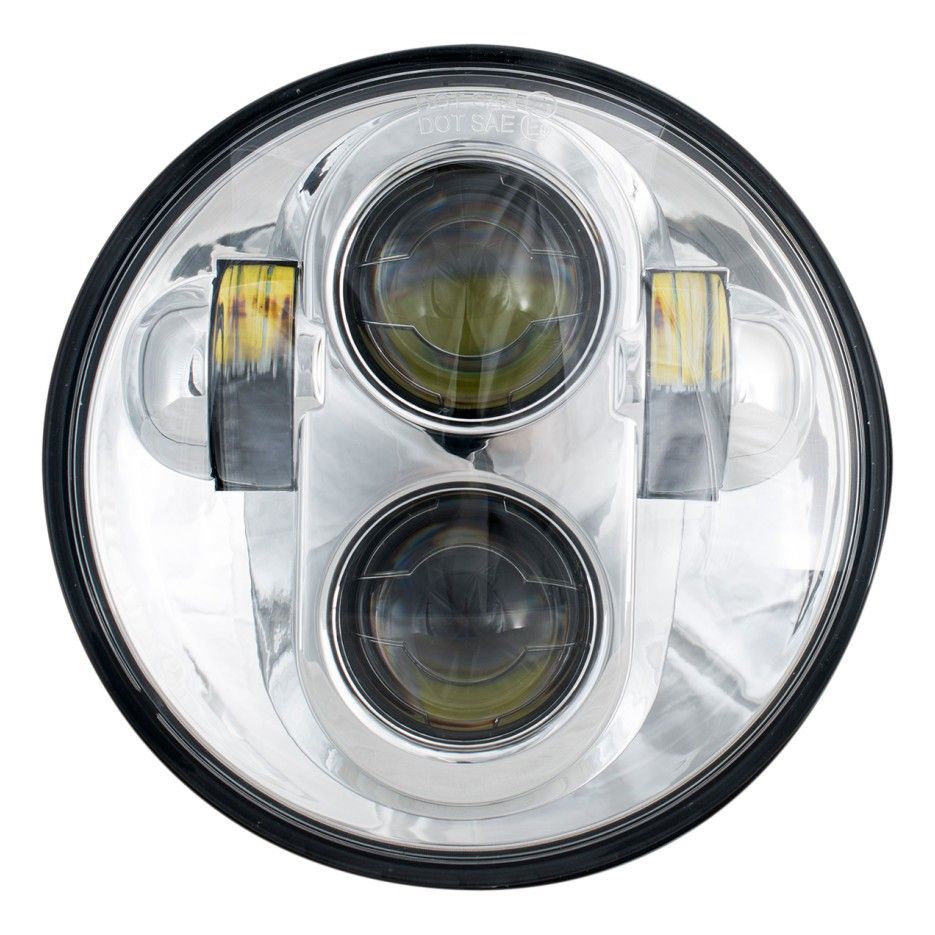 Rivco LED 5 3/4" Headlight For Harley N/A