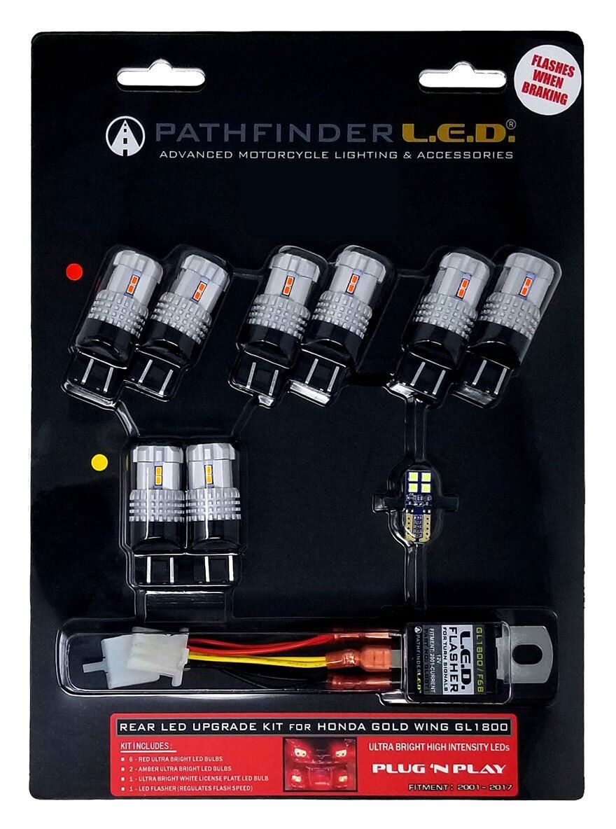 PathfinderLED Rear LED Conversion Kit Honda GL1800 2012-2017 undefined