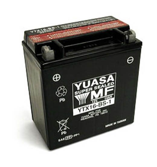 Yuasa YTX16-BS-1 AGM Battery undefined