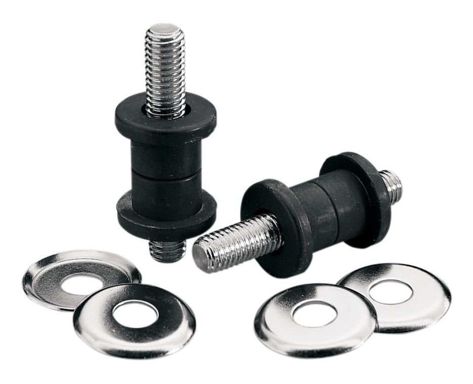 Drag Specialties Rubber Riser Bushing Kit For Harley Touring / Softail 1984-2025 undefined