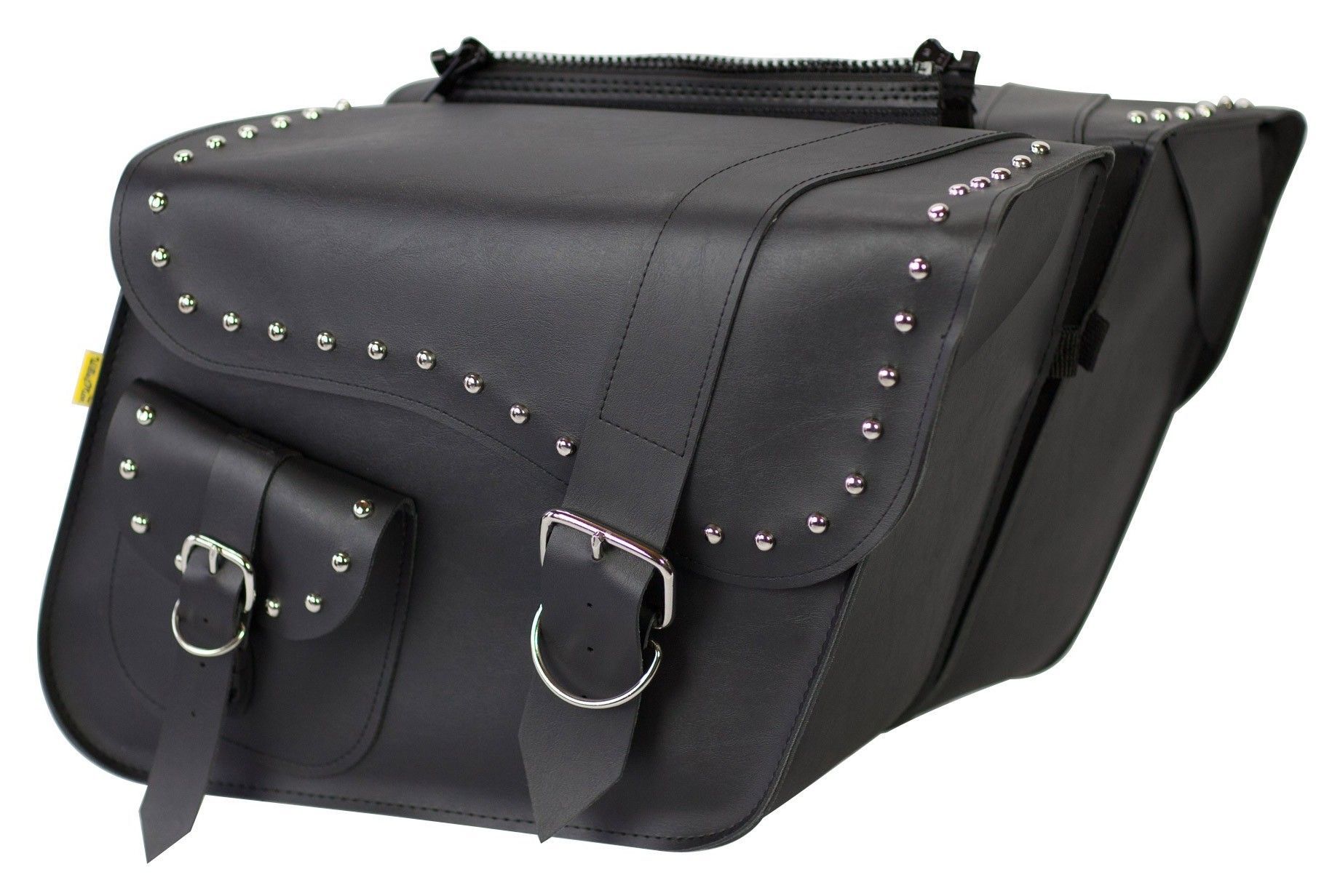 Willie & Max Ranger Studded Slant Saddlebags undefined
