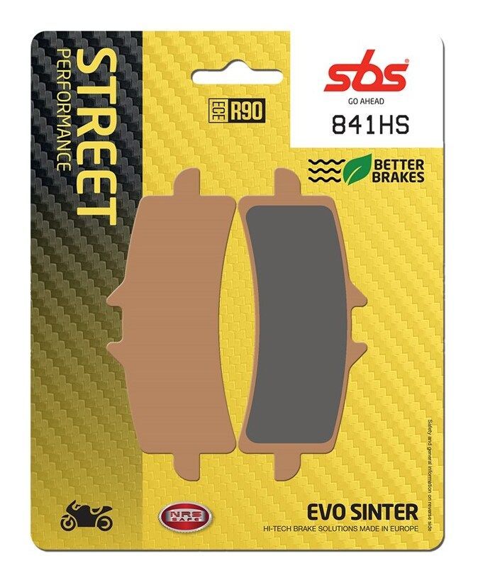 SBS HS Sintered Front Brake Pads 841HS undefined