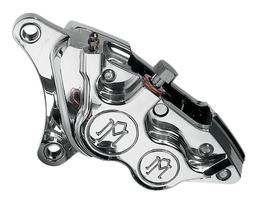 Performance Machine Bolt-On 4-Piston Caliper Kit For Harley 2000-2017 undefined