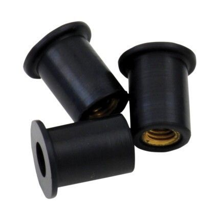 Bolt Hardware Windscreen Rubber Well Nuts undefined