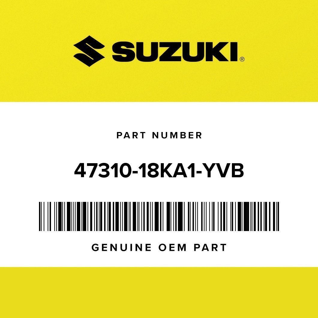Suzuki OEM Rear Center Frame Cover 2019-2022 SV650X - 47310-18KA1-YVB undefined