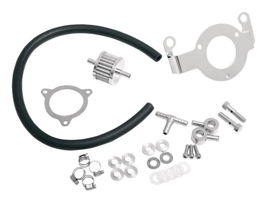 Drag Specialties Breather Support Kit For Harley Touring / Softail 2008-2017 undefined