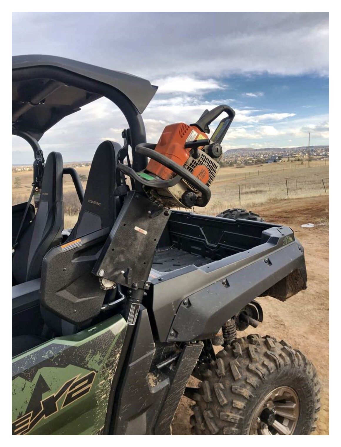 Hornet Outdoors Universal Roll Bar Chainsaw Mount undefined