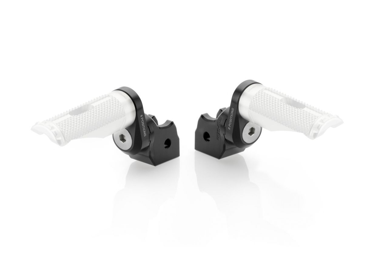 Rizoma Eccentric Rider Peg Mount Kit Ducati Monster / Scrambler / Hypermotard  / Multistrada undefined