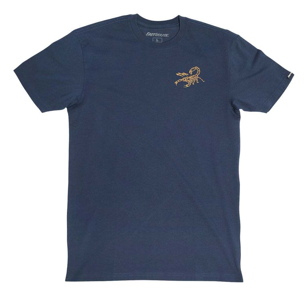 FastHouse BAJA STYLE SS TEE NAVY MD