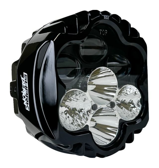 Custom Dynamics Shark Demon 2 Universal 7" Headlight undefined