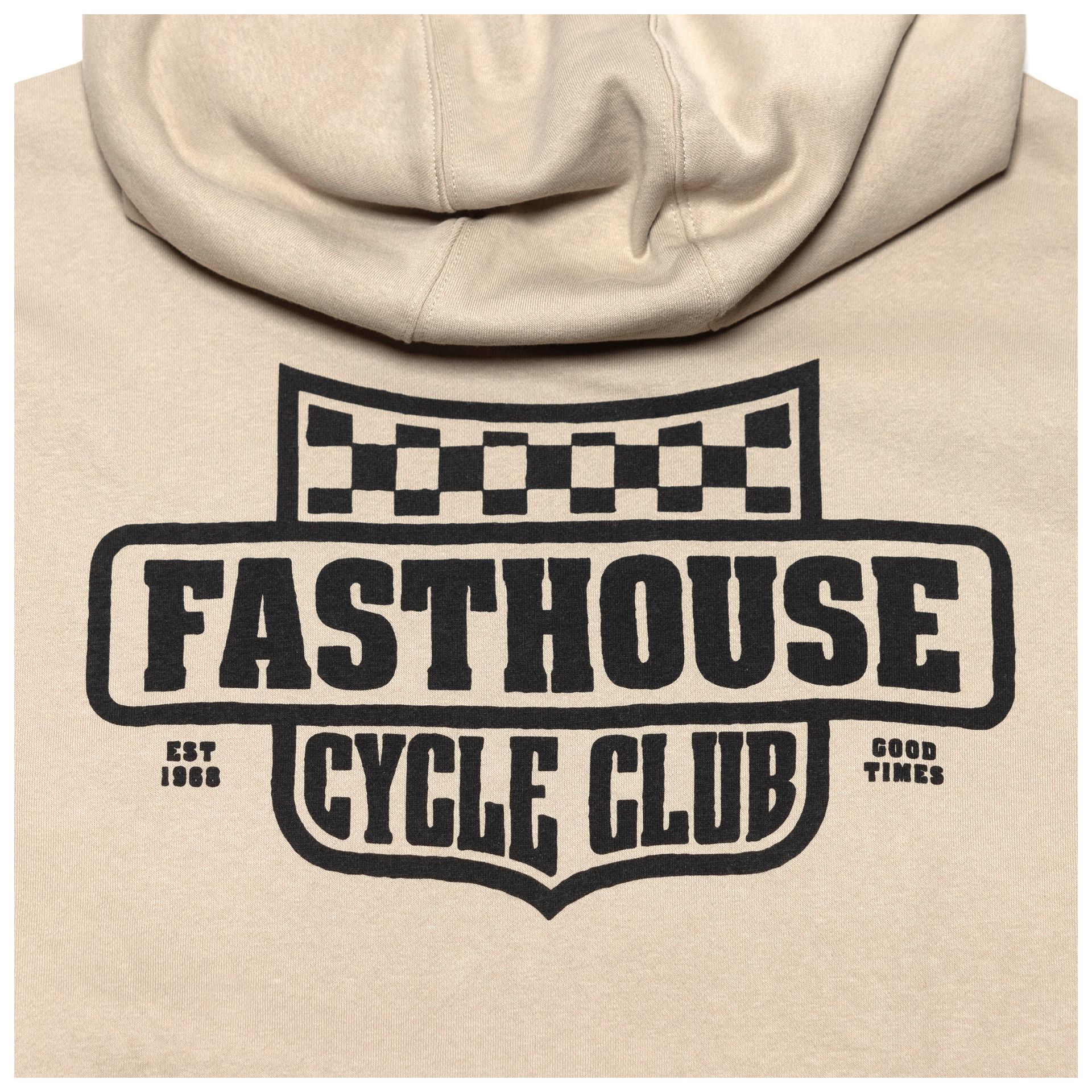FastHouse KREST HOOD PULLOVER SAND 2X