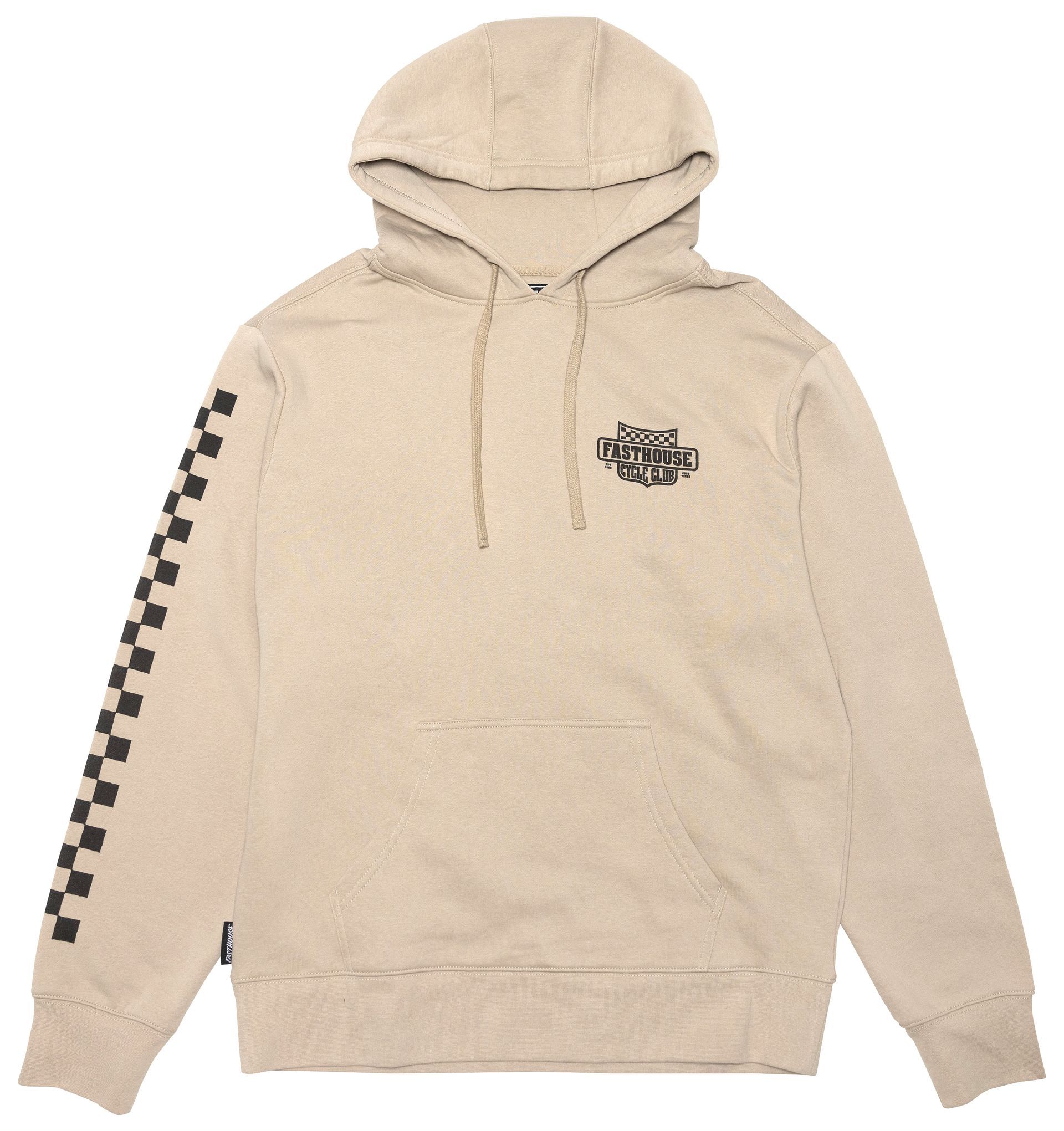 FastHouse KREST HOOD PULLOVER SAND 2X