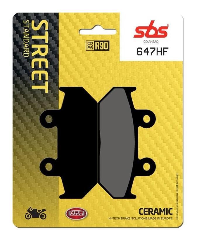 SBS HF Ceramic Front Brake Pads 647HF undefined