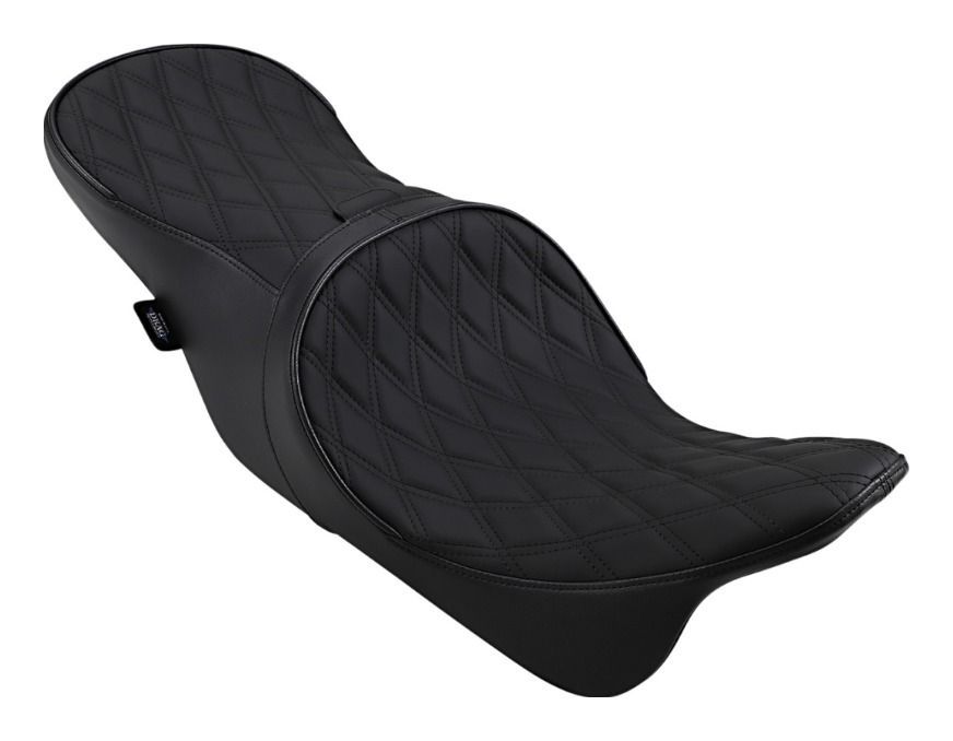 Drag Specialties Backrest Compatible Low Profile Forward Touring Seat For Harley Touring 2008-2025 undefined