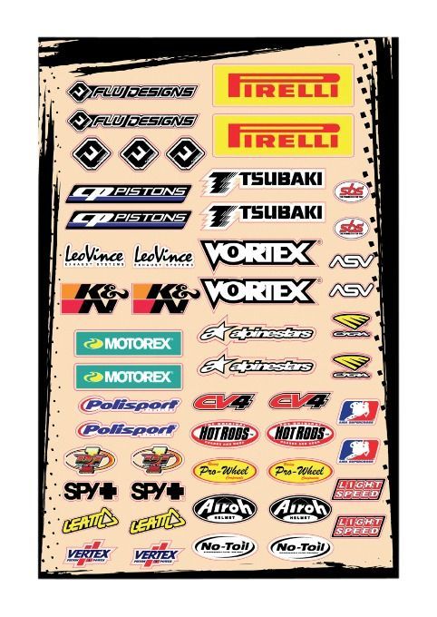 FLU Designs Decal Logo Kit undefined