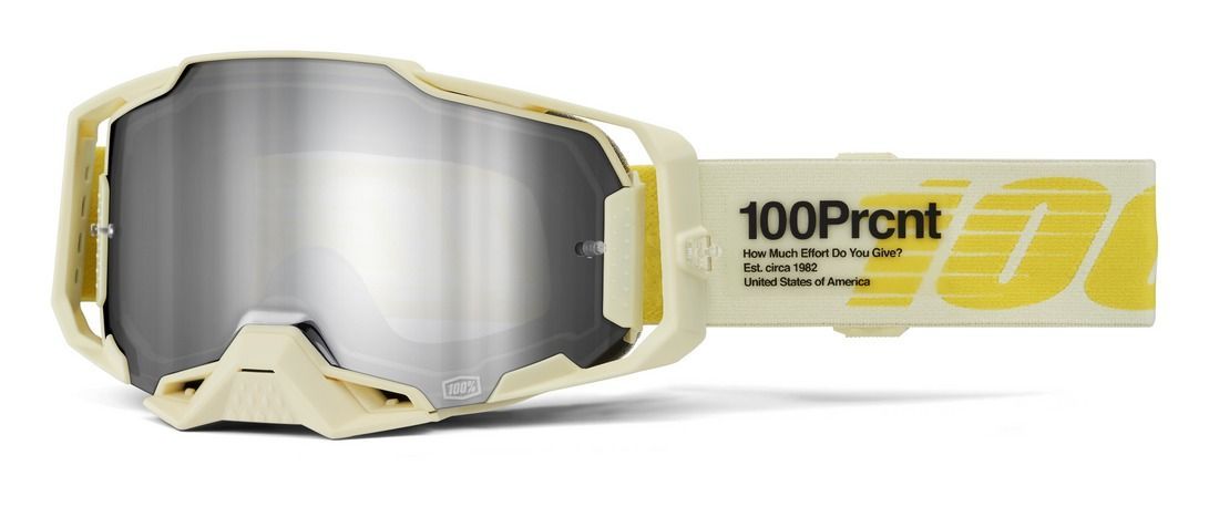 100% Armega Goggles - Mirrored Lens - Closeout