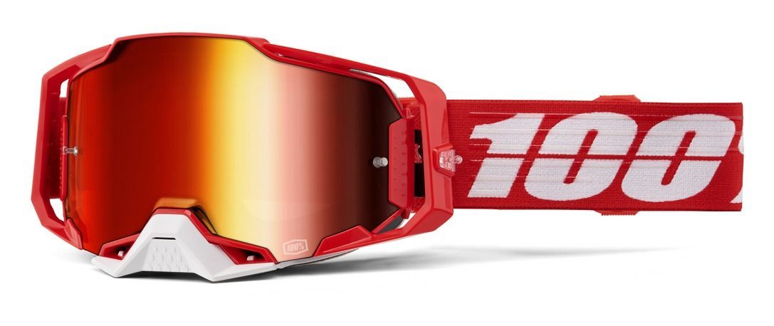 100% Armega Goggles - Mirrored Lens - Closeout