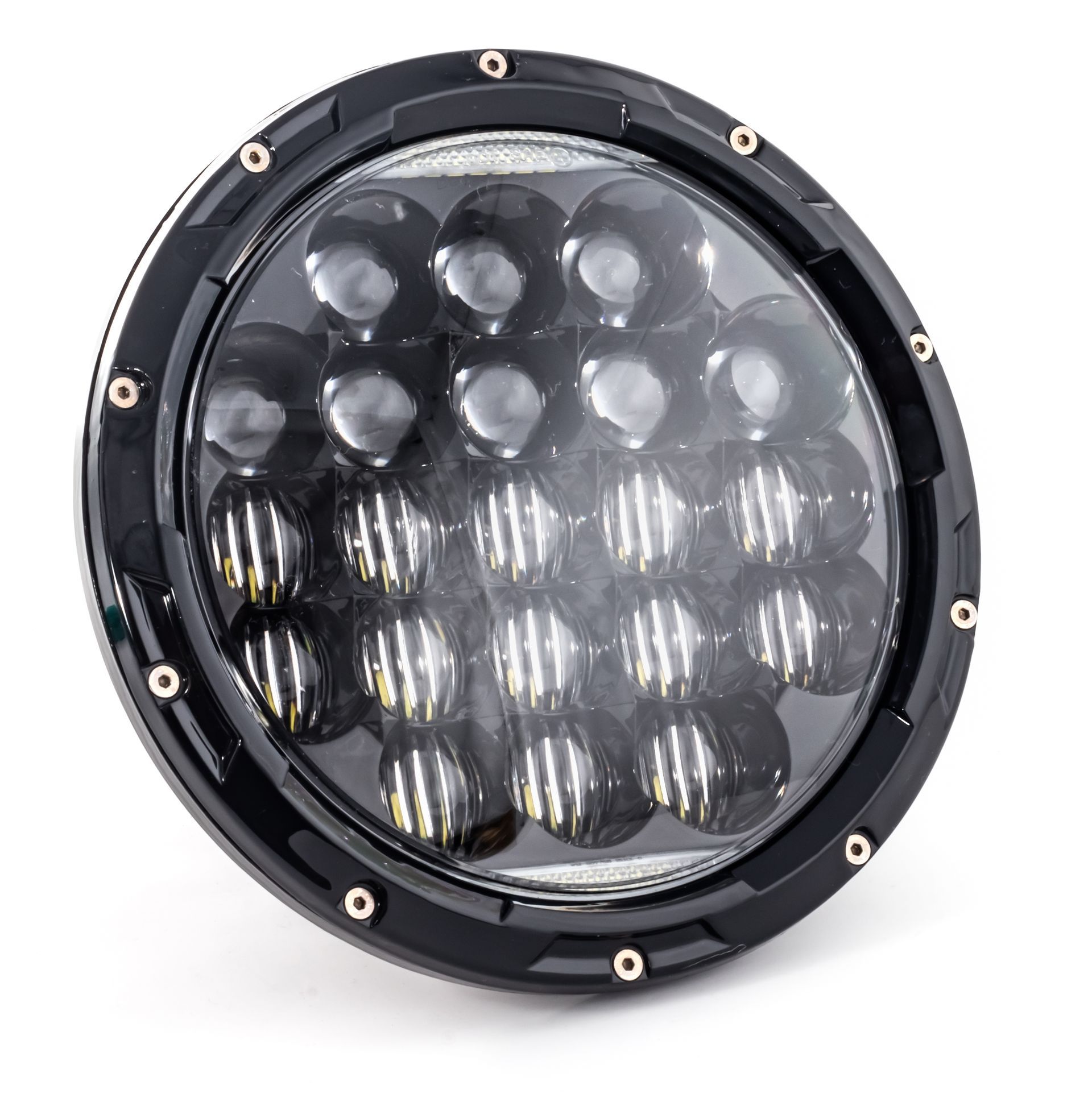 Letric Lighting Co. 7" LED Aggressive Multi-Mini Headlamp For Harley 1994-2025 undefined