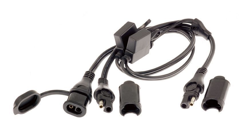 TecMate SAE Y-Split Cable With Fuse undefined