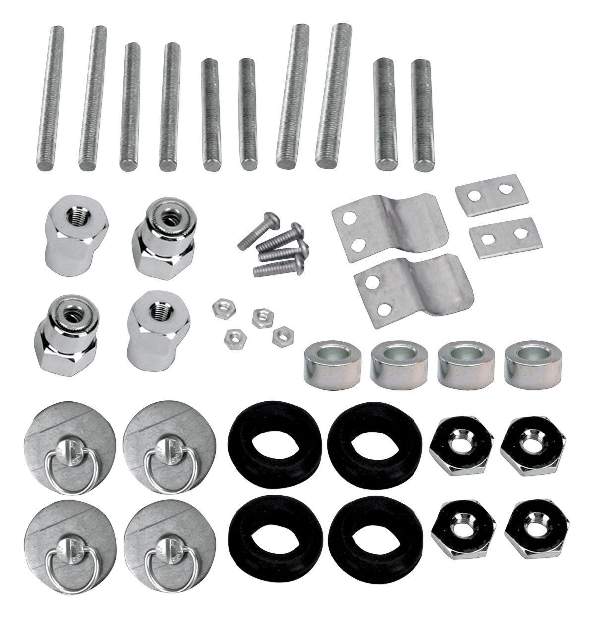 Saddlemen S4 Quick Disconnect Docking Post and Fastener Kit Honda 1997-2009 undefined