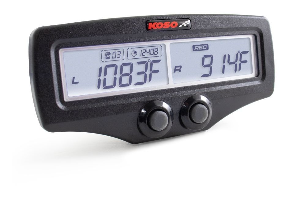 Koso EGT-02 Data Logger Dual Exhaust Temperature With Standard Sensors