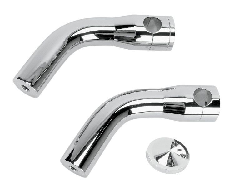 Accutronix 1" Pullback Risers For Harley undefined