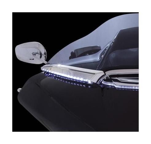 Ciro Horizon LED Windshield Trim For Harley Road Glide 2015-2025 undefined
