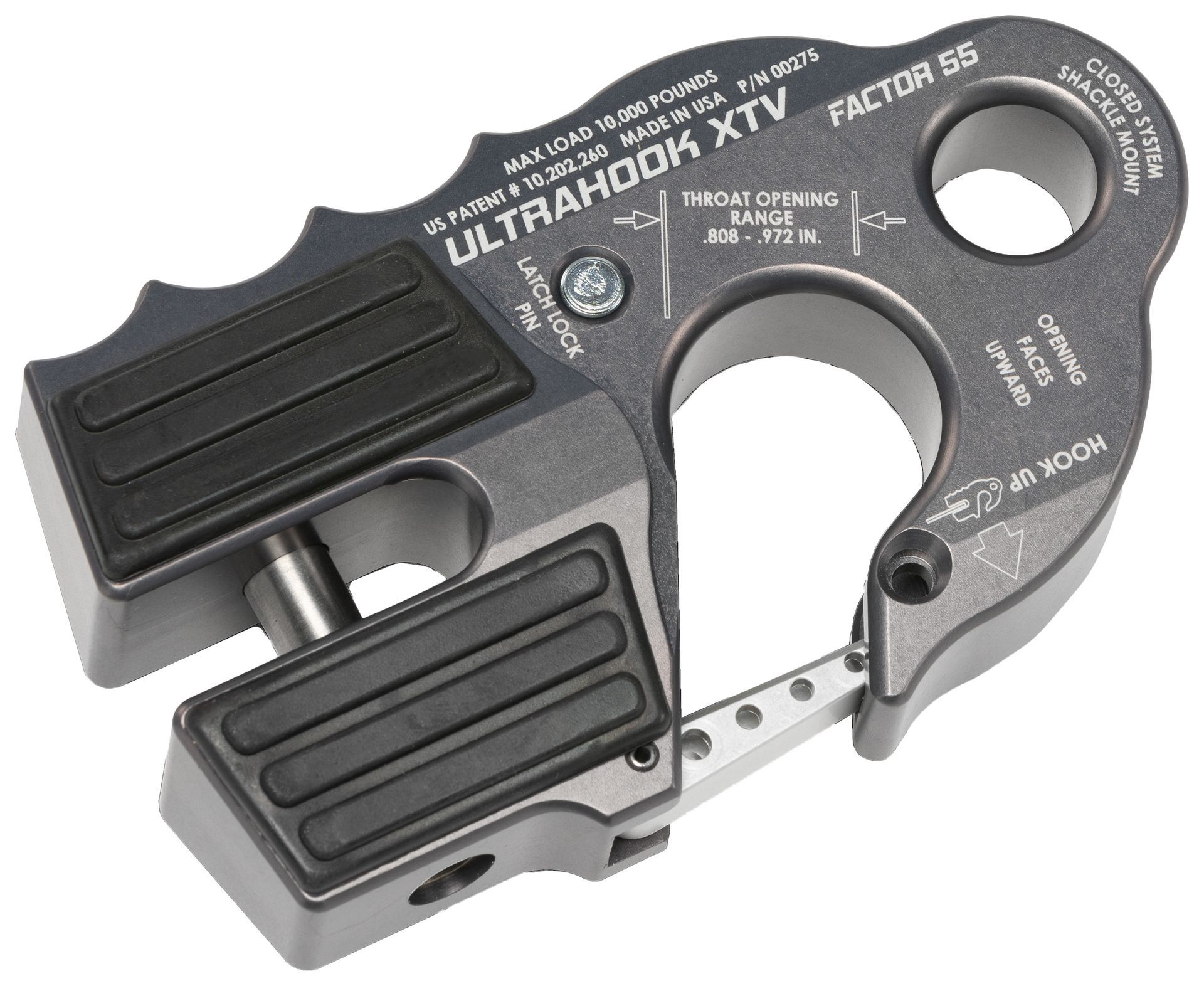 Factor 55 UltraHook XTV Winch Shackle Mount N/A