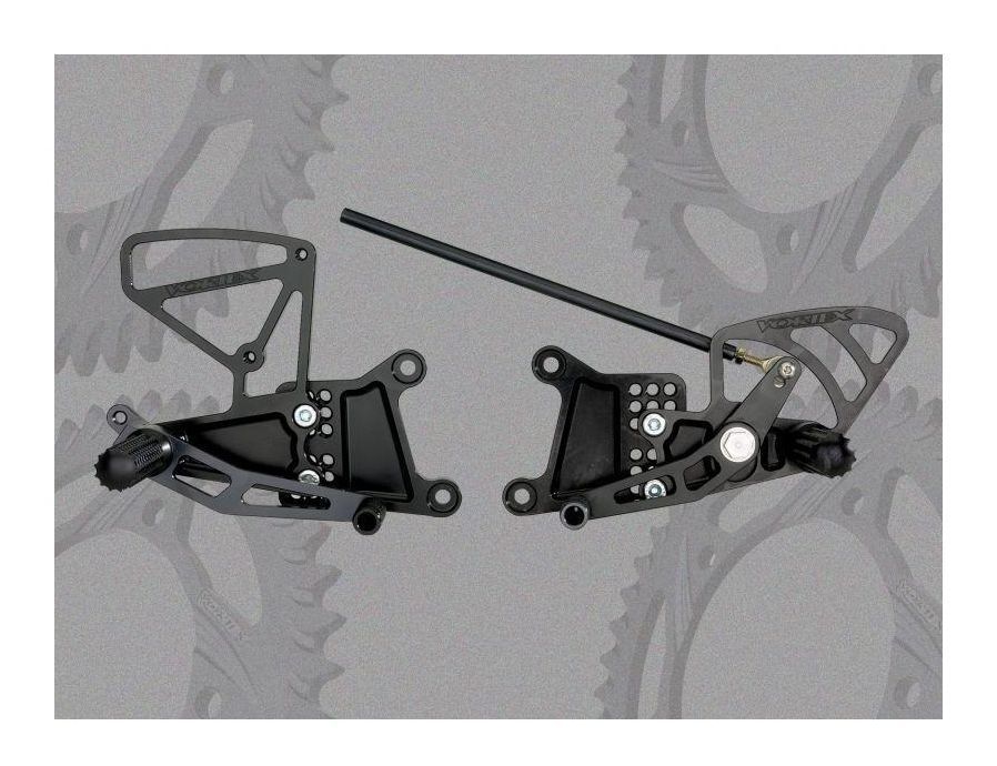 Vortex Adjustable Rearsets Yamaha R1 2004-2006 undefined