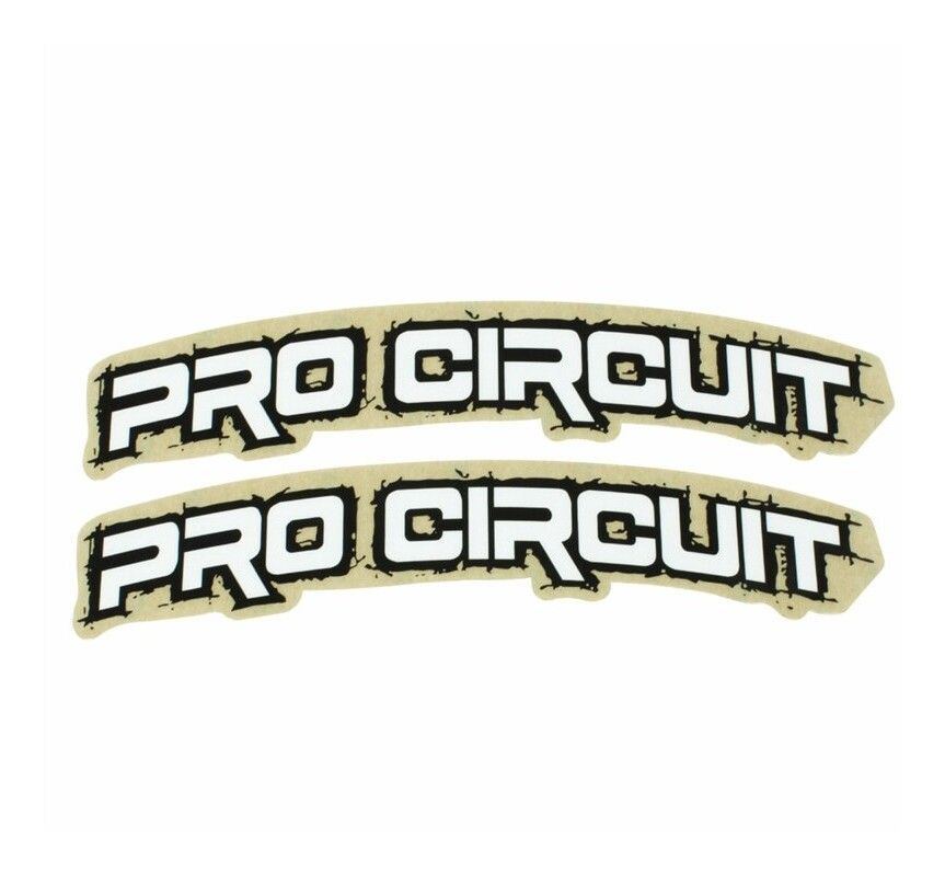 Pro Circuit Retro Fender Stickers undefined