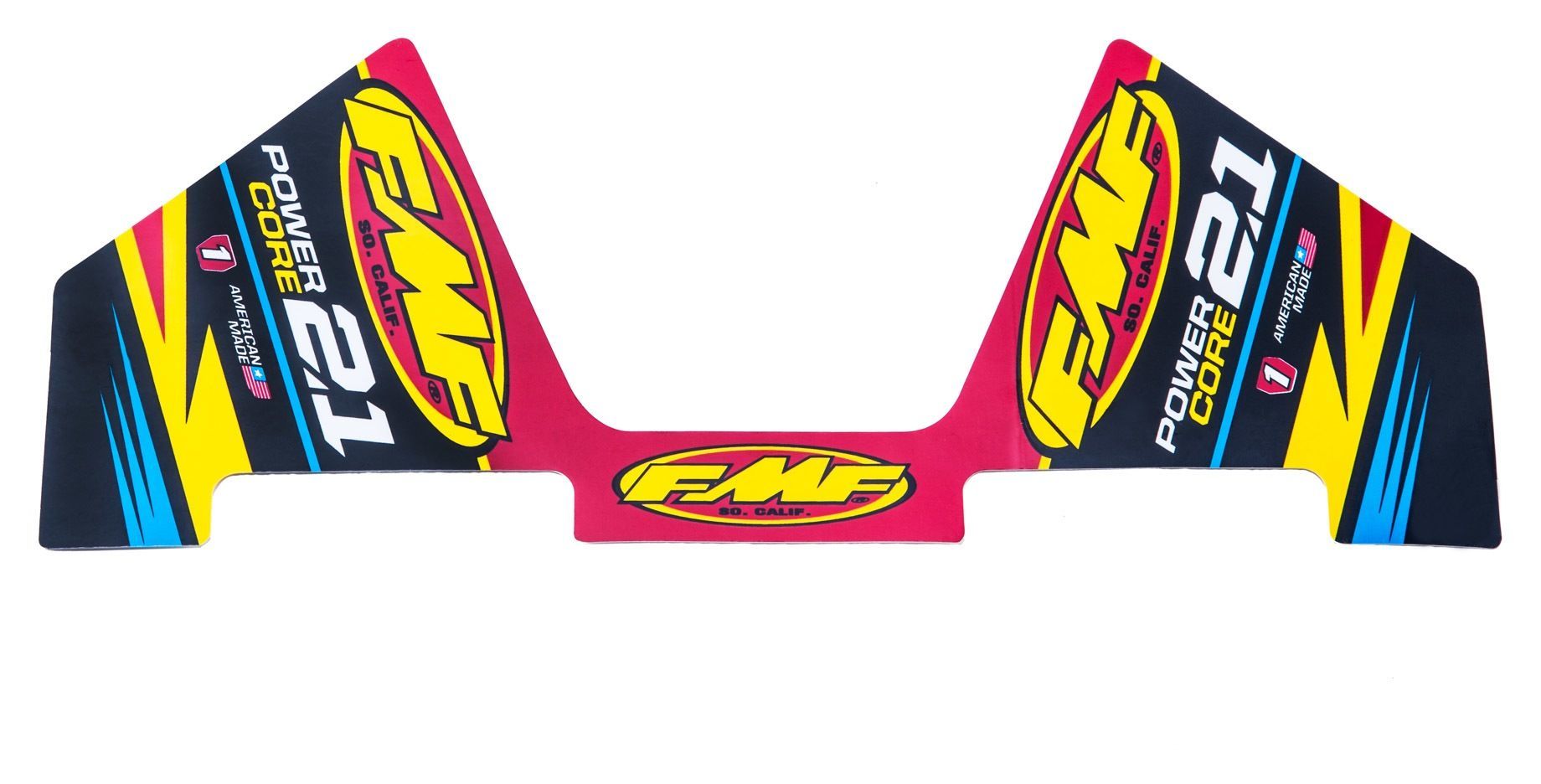 FMF Replacement Exhaust Decals Powercore 2.1 Mylar Decal