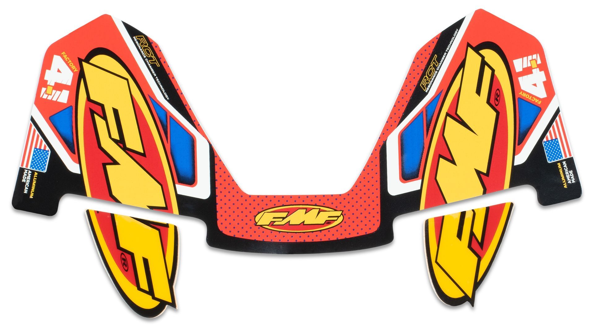 FMF Replacement Exhaust Decals Factory 4.1 Aluminum RCT Wrap 2020