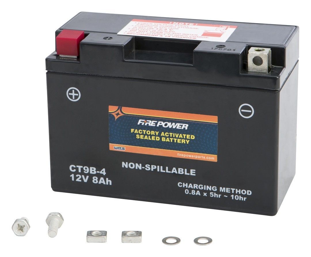 Fire Power Factory Activated Battery CT9B-4 undefined