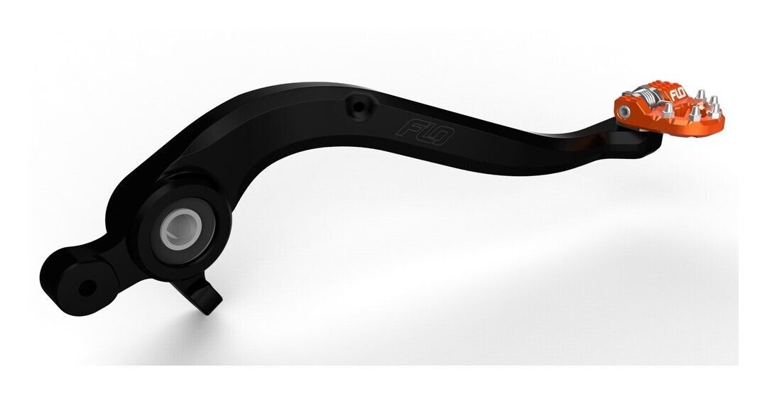 Flo Motorsports Folding Tip Brake Pedal KTM 125cc-300cc 2017-2025 N/A
