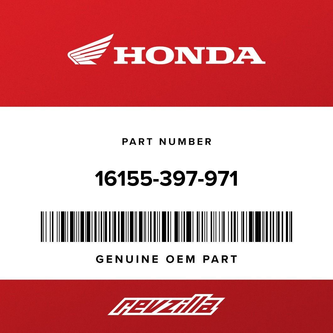 Honda VALVE, FLOAT 16155-397-971 undefined