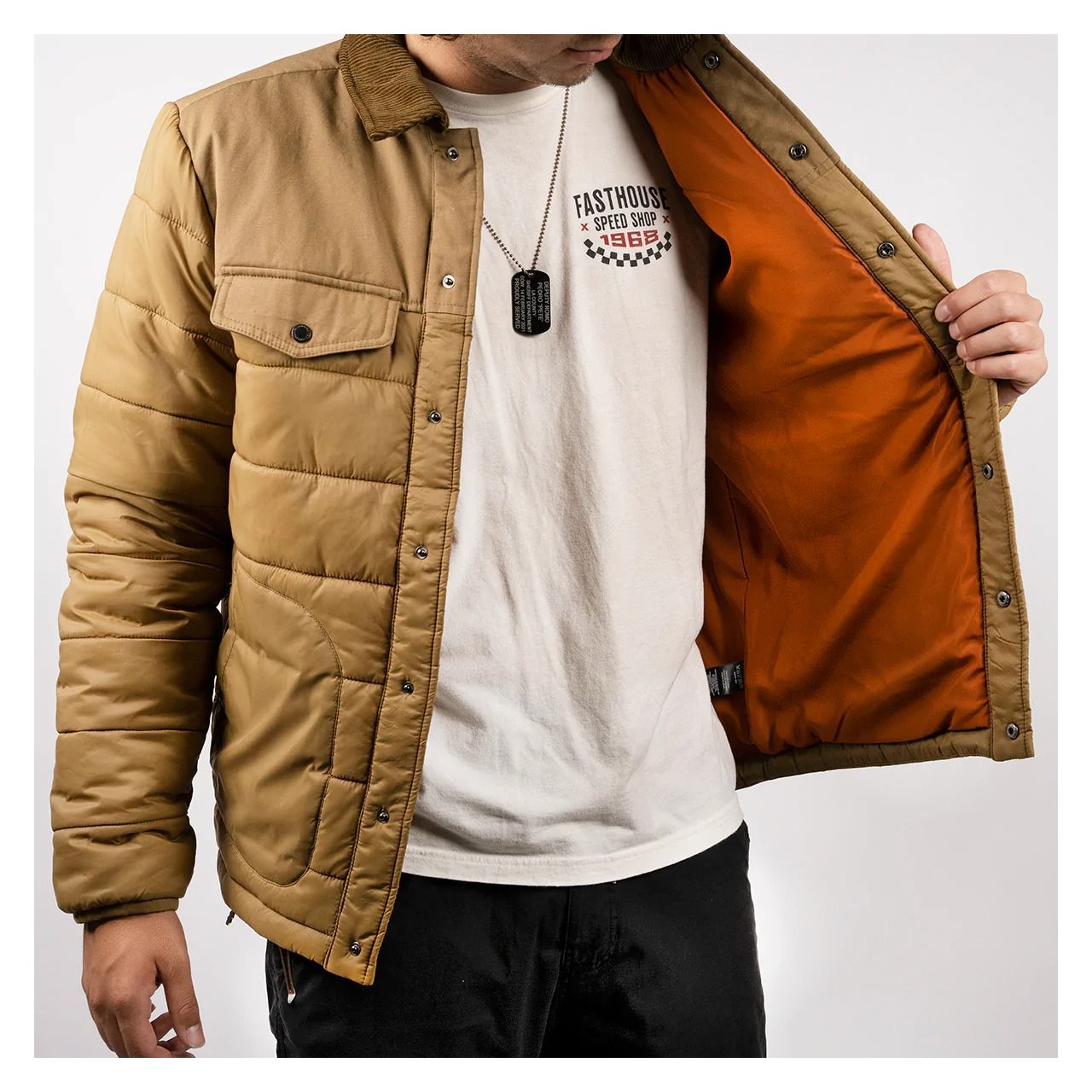 FastHouse PROSPECTOR PFFR JACKT BLK 3X