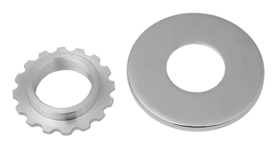 Drag Specialties Steering Stem Bearing Adjusting Nut For Harley 1984-2010 undefined