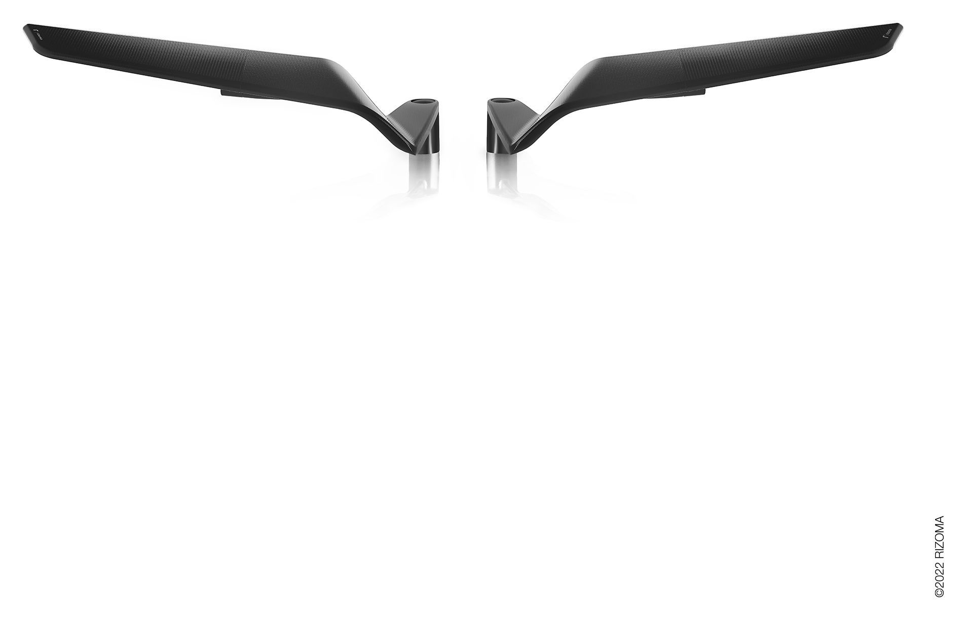 Rizoma Stealth Naked Mirrors N/A