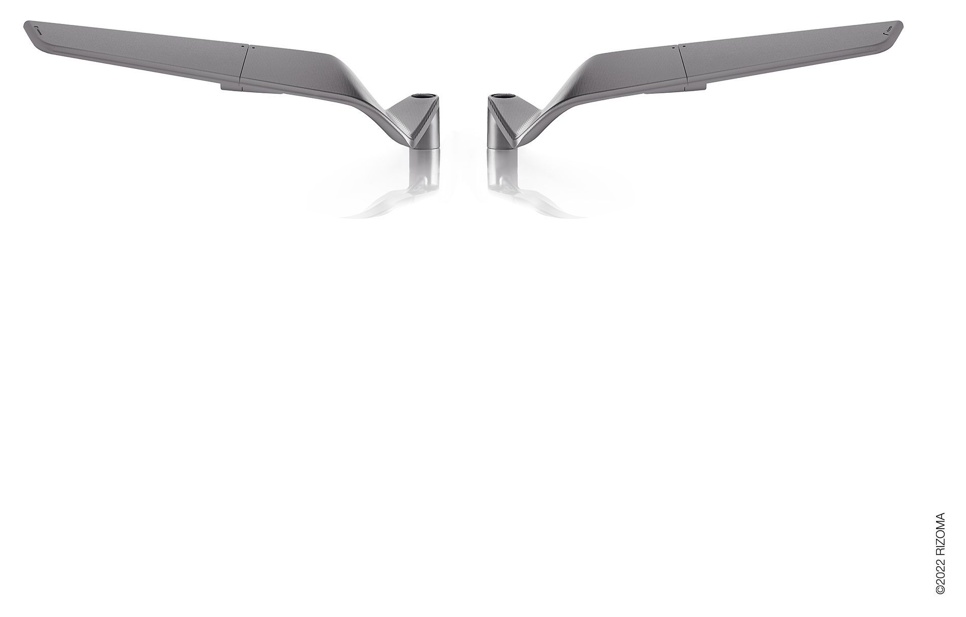 Rizoma Stealth Naked Mirrors N/A