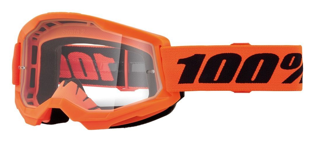 100% STRATA 2 JR NEON ORANGE  CLR