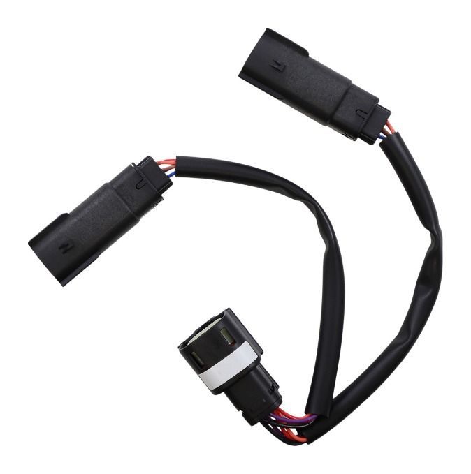 Custom Dynamics Magic Strobe Brake Light 3 Wire Y Harness For Harley Touring 2014-2025 undefined