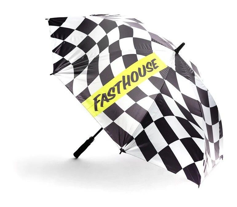 FastHouse TRIP UMBRELLA BLACK/WHITE OS