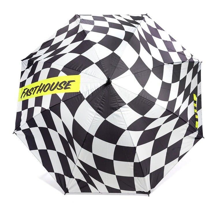 FastHouse TRIP UMBRELLA BLACK/WHITE OS
