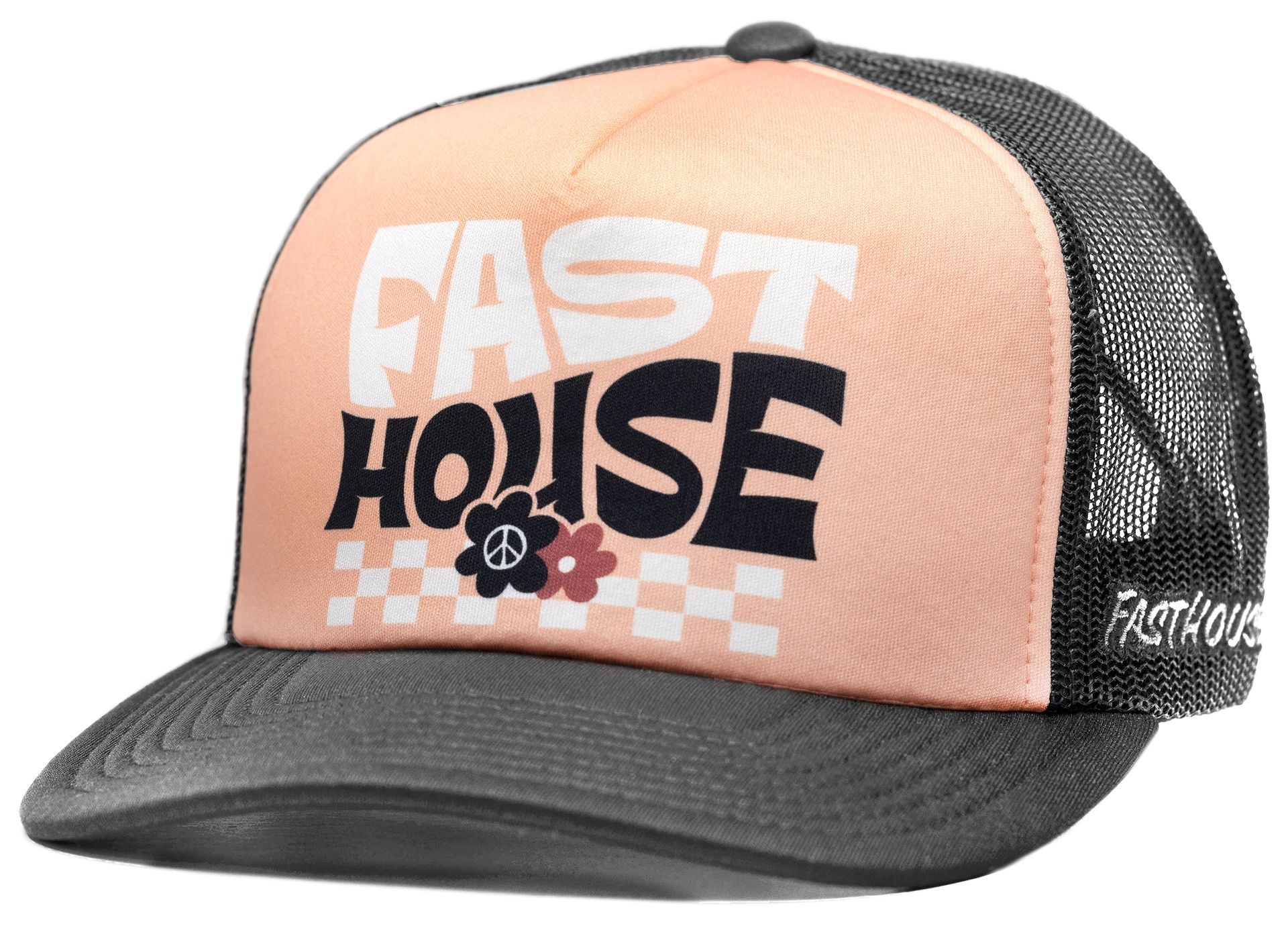 FastHouse FLOURISH HAT PEACH/BLACK OS