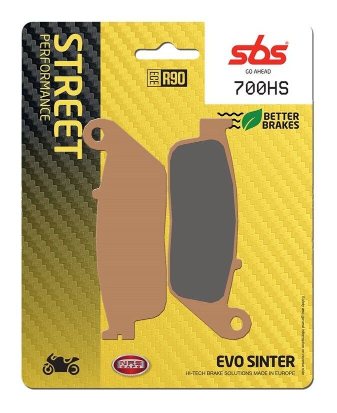 SBS HS Sintered Front Brake Pads 700HS undefined