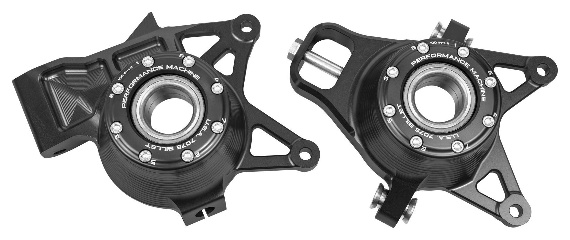 Performance Machine Off-Road Rear Bearing Carriers Can-Am Maverick X3 Right Rear