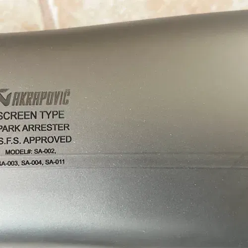 Akrapovic Titanium Full Exhaust System