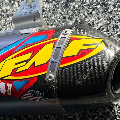 FMF Titanium Slip On Exhaust - 2 hours!
 